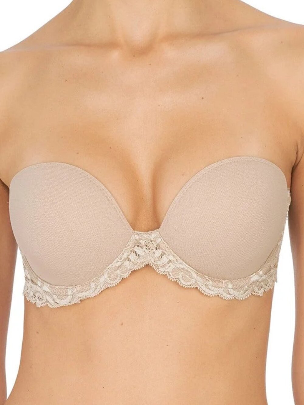 Natori Feathers Strapless Bra - Cafe 34B